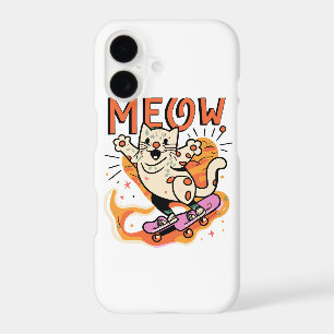 Cat Skating Meow