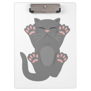 Cat Sleeping Clipboard