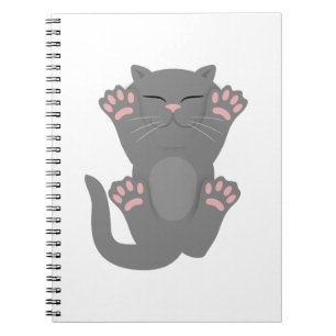 Cat Sleeping Notebook