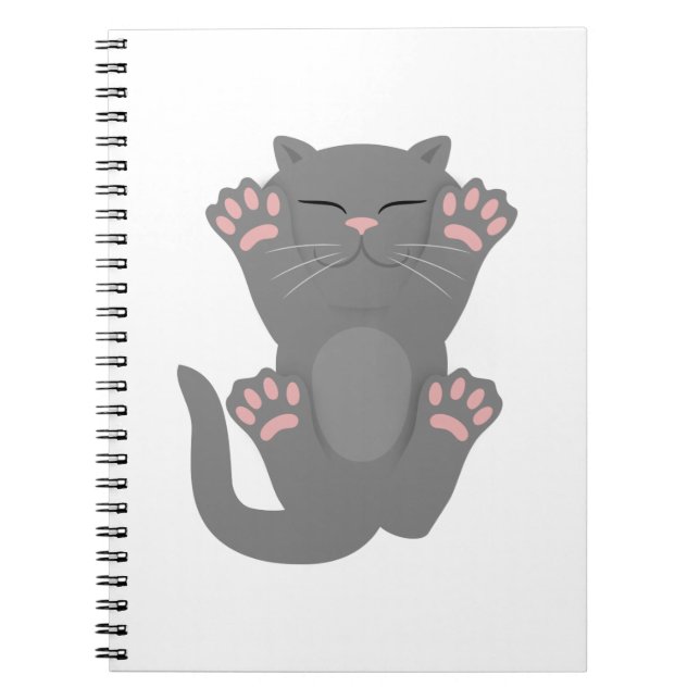 Cat Sleeping Notebook (Front)