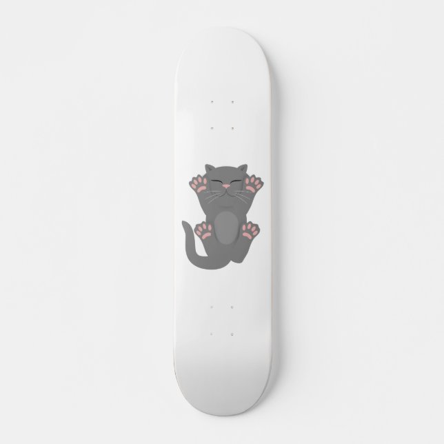 Cat Sleeping Skateboard (Front)