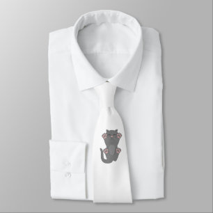 Cat Sleeping Tie