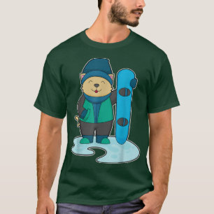 Cat Snowboarder Snowboard Winter sports T-Shirt