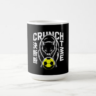Cat Soccer Crunch Mug Perfect Gift for Soccer Fan