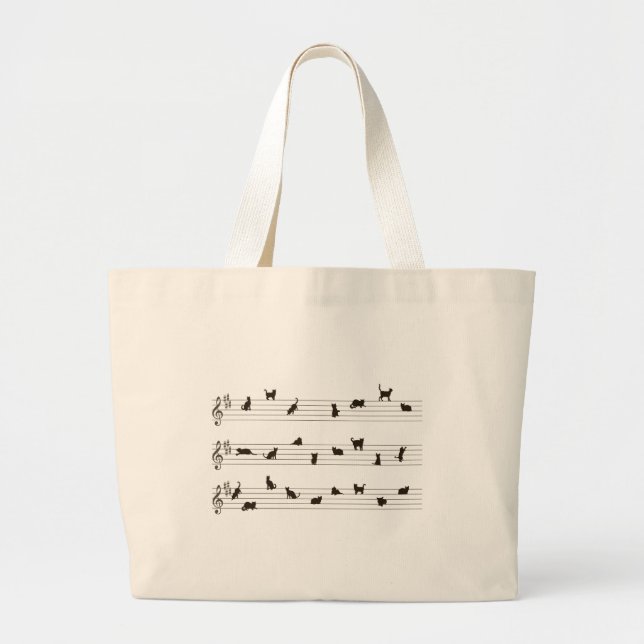 Cat Song Tote (Front)