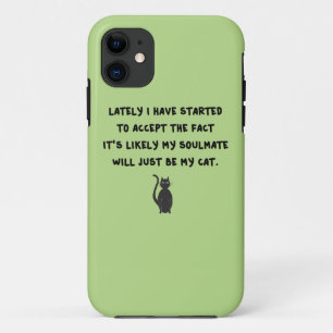 Cat Soulmate iPhone 11 Case