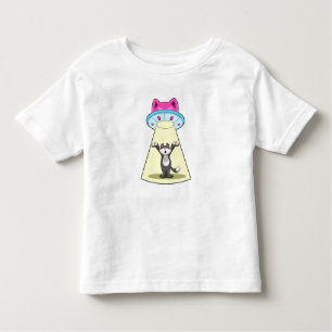 Cat Spaceship Toddler T-Shirt
