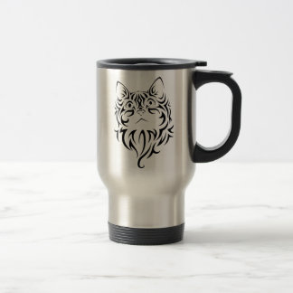 Cat Stainless Steel 15 oz Travel/Commuter Mug