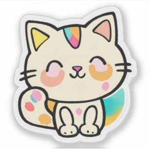 Cat sticker