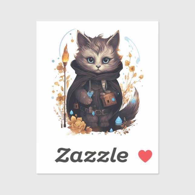 Cat Sticker Set Purr-fect for Gifts & Crafts (Sheet)