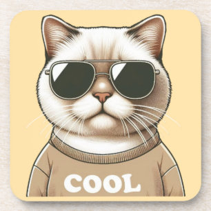 Cat style coaster