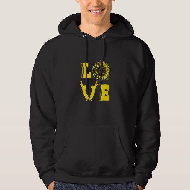 Cat Sunflower For Cat  Cat Mom Men Women Hoodie (Front)