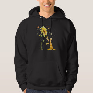 Cat Sunflower  For Cat  Cat Mum Cat Lady Women Hoodie