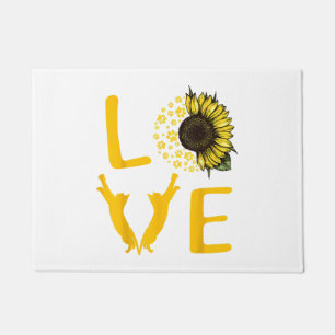 Cat Sunflower Gifts For Cat Lovers Cat Mum Doormat
