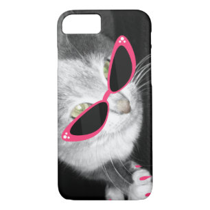 Cat Sunglasses i Phone 5 Case