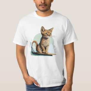 Cat Surfing T-Shirt