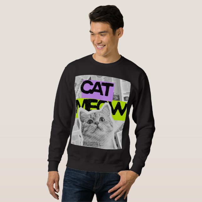 Cat Sweatshirt (Front Full)