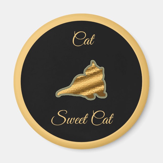 Cat Sweet Cat Magnet (Front)