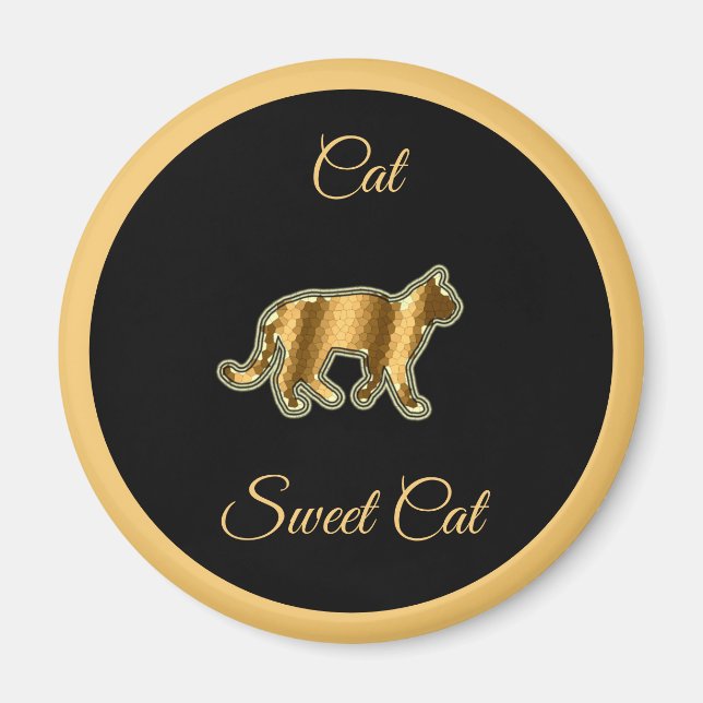Cat Sweet Cat Magnet (Front)