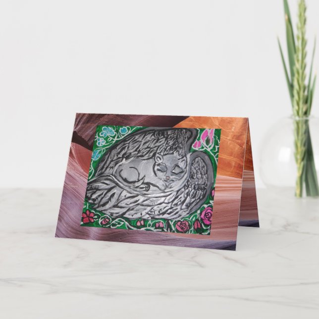 cat sympathy card (Front)