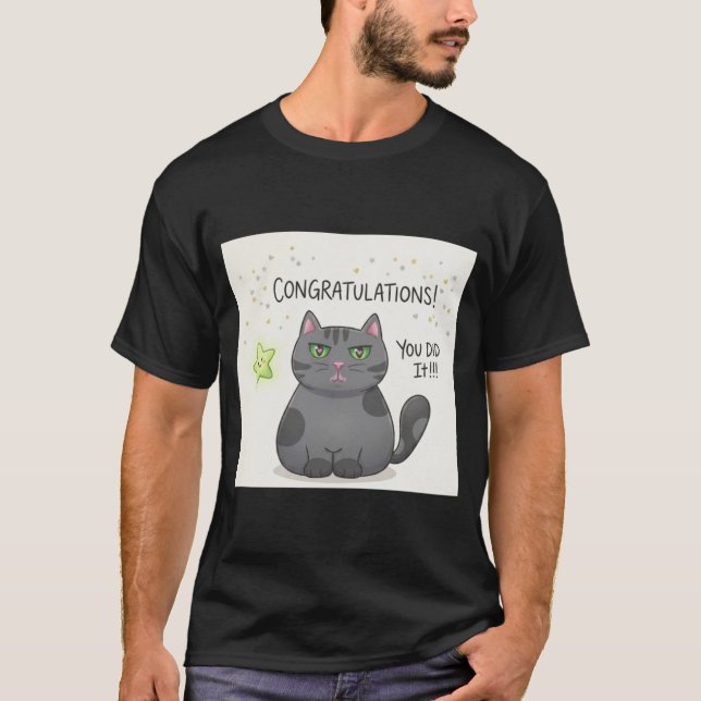 Cat  T-Shirt (Front)