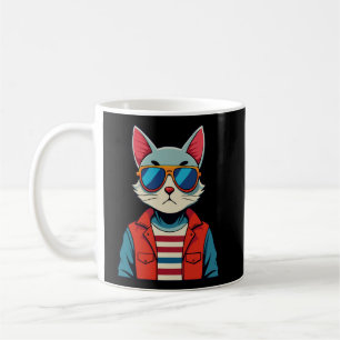 Cat T-shirt Coffee Mug