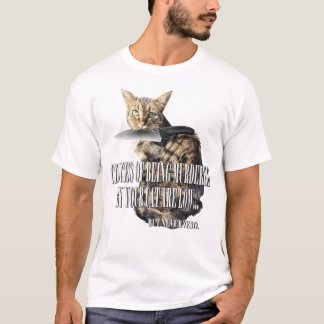 cat t-shirt funny meme