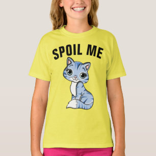 CAT t-shirts for Girls, SPOIL ME