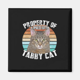Cat Tab Funny Cat Lover Gifts For Men Magnet
