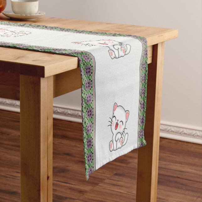 Cat Table Runner (In Situ)