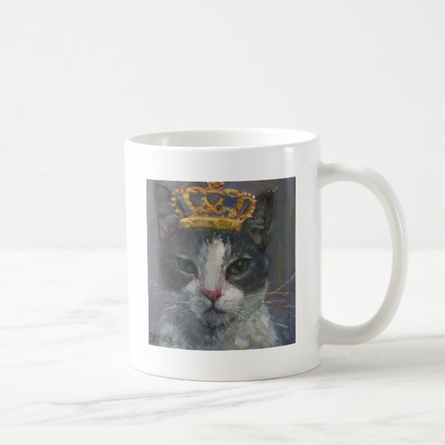 Cat Tail Gallery Mug - It's Good To Be King (Right)