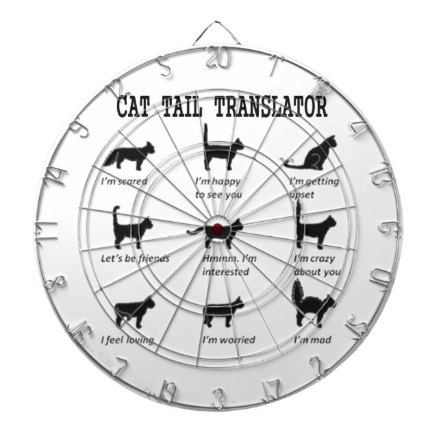 CAT TAIL TRANSLATOR DART BOARD (Front)