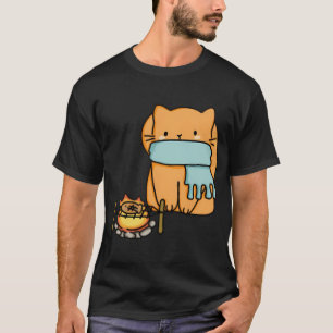 Cat Taiyaki Fish T-Shirt