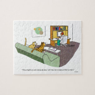 Cat Talk Jigsaw Puzzle