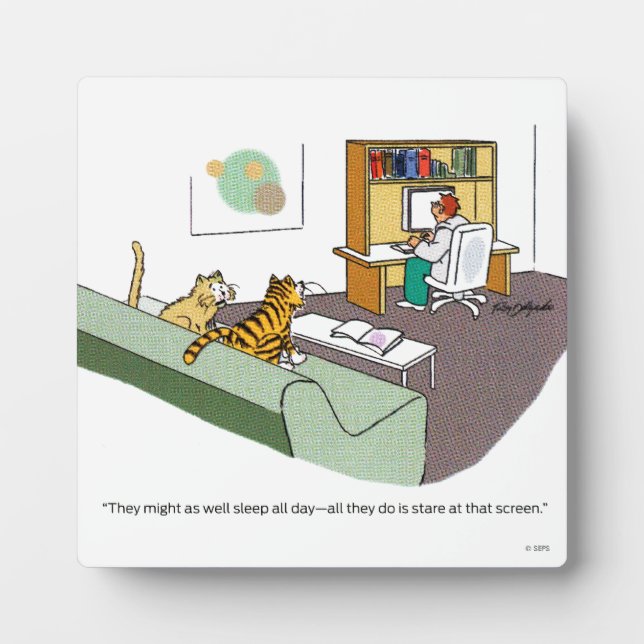 Cat Talk Plaque (Front)