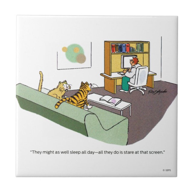 Cat Talk Tile (Front)