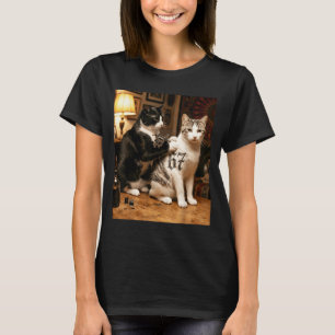 Cat Tattoo Artist 67 Six Seven Seis Siete Brain Ro T-Shirt