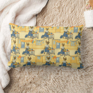 Cat teacher retirement 2025 for cat lovers lumbar cushion