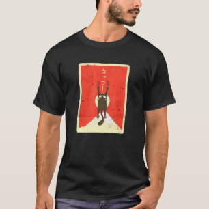 Cat Tears Scenery Mt Fuji Distressed Style Japanes T-Shirt
