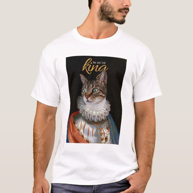Cat The One True King T-shirt (Front)