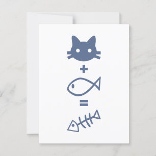 Cat-thematics Postcard