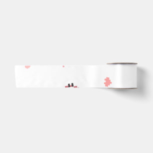 Cat themed 3"inch Satin Ribbon