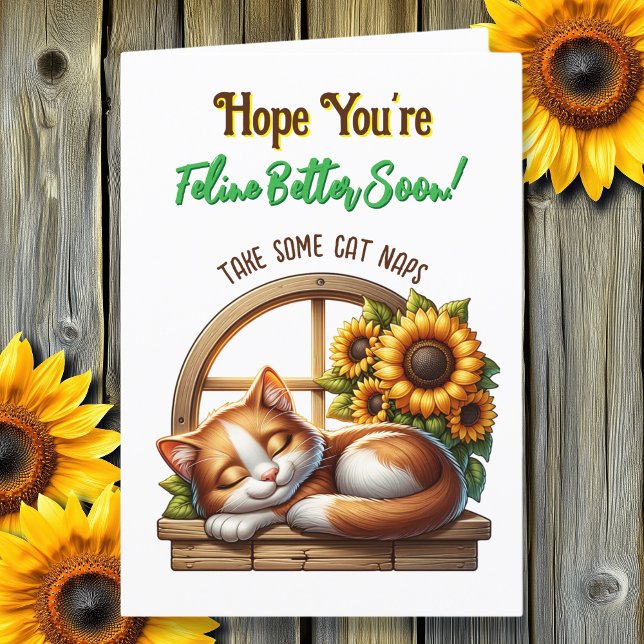 Cat Themed Get Better Card | Word Search Inside! (Creator Uploaded)