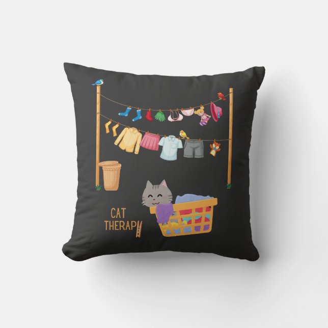 Cat therapy cushion (Front)