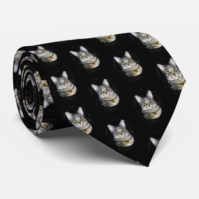 Cat Tie (Rolled)