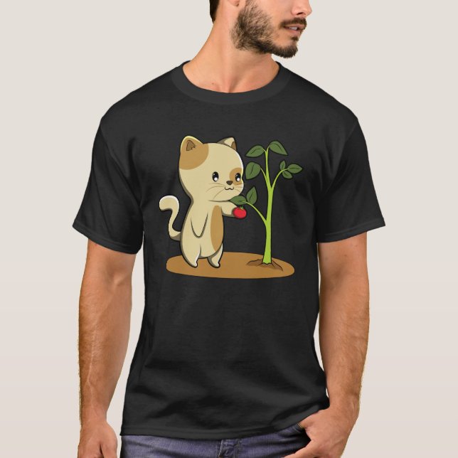 Cat tomato T-Shirt (Front)