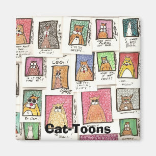 Cat-Toons Magnet