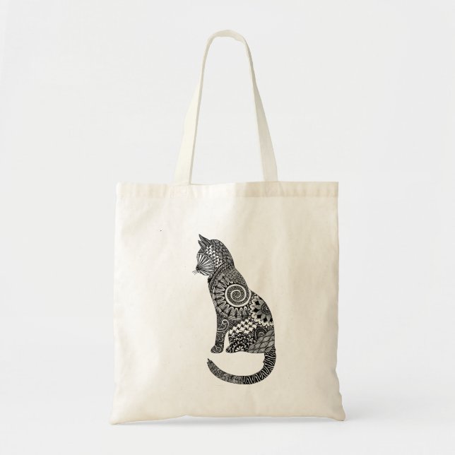 cat tote bag (Front)
