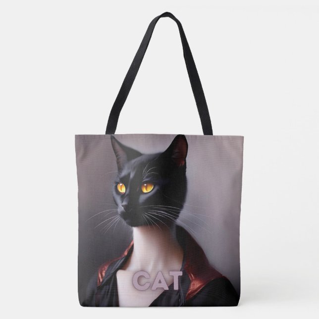 Cat Tote Bag (Front)