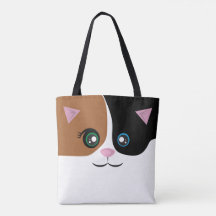 Cat Tote - Calico